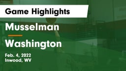 Musselman  vs Washington  Game Highlights - Feb. 4, 2022