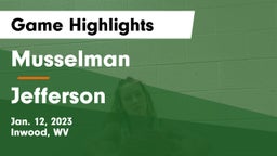 Musselman  vs Jefferson  Game Highlights - Jan. 12, 2023