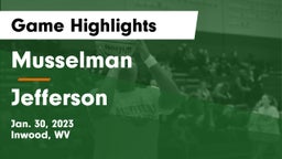 Musselman  vs Jefferson  Game Highlights - Jan. 30, 2023
