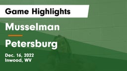 Musselman  vs Petersburg  Game Highlights - Dec. 16, 2022