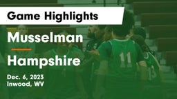 Musselman  vs Hampshire  Game Highlights - Dec. 6, 2023