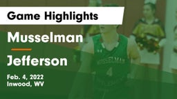 Musselman  vs Jefferson  Game Highlights - Feb. 4, 2022