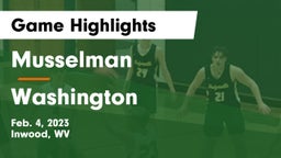 Musselman  vs Washington  Game Highlights - Feb. 4, 2023