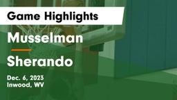 Musselman  vs Sherando  Game Highlights - Dec. 6, 2023