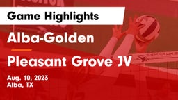 Alba-Golden  vs Pleasant Grove JV Game Highlights - Aug. 10, 2023