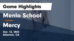 Menlo School vs Mercy  Game Highlights - Oct. 13, 2022