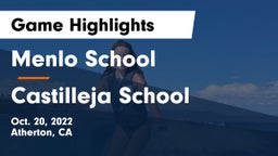 Menlo School vs Castilleja School Game Highlights - Oct. 20, 2022