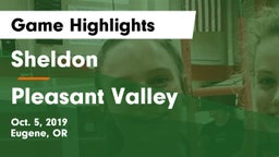 Sheldon  vs Pleasant Valley  Game Highlights - Oct. 5, 2019