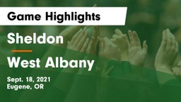 Sheldon  vs West Albany  Game Highlights - Sept. 18, 2021