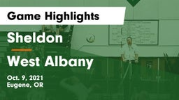Sheldon  vs West Albany  Game Highlights - Oct. 9, 2021