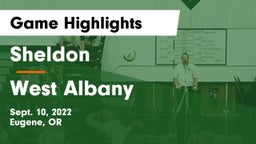 Sheldon  vs West Albany  Game Highlights - Sept. 10, 2022