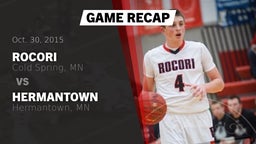 Recap: Rocori  vs. Hermantown  2015