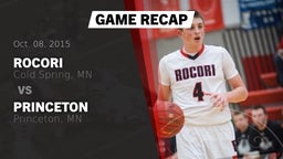 Recap: Rocori  vs. Princeton  2015