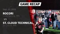 Recap: Rocori  vs. St. Cloud Technical  2015