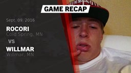 Recap: Rocori  vs. Willmar  2016