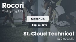 Matchup: Rocori  vs. St. Cloud Technical  2016