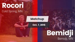 Matchup: Rocori  vs. Bemidji  2016