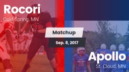 Matchup: Rocori  vs. Apollo  2017