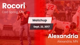 Matchup: Rocori  vs. Alexandria  2017