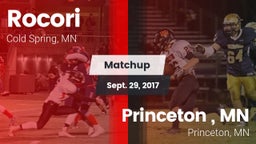Matchup: Rocori  vs. Princeton , MN 2017