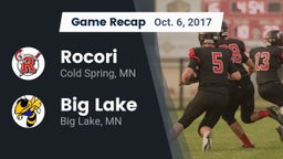 Recap: Rocori  vs. Big Lake  2017