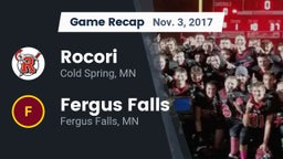 Recap: Rocori  vs. Fergus Falls  2017