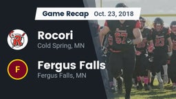 Recap: Rocori  vs. Fergus Falls  2018