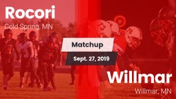Matchup: Rocori  vs. Willmar  2019