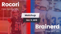 Matchup: Rocori  vs. Brainerd  2019