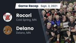 Recap: Rocori  vs. Delano  2021