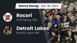 Recap: Rocori  vs. Detroit Lakes  2021