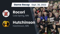 Recap: Rocori  vs. Hutchinson  2022