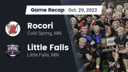Recap: Rocori  vs. Little Falls 2022