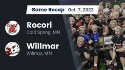 Recap: Rocori  vs. Willmar  2022
