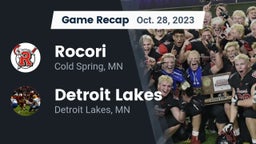 Recap: Rocori  vs. Detroit Lakes  2023