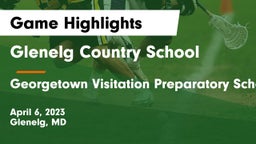 Glenelg Country School vs Georgetown Visitation Preparatory School Game Highlights - April 6, 2023