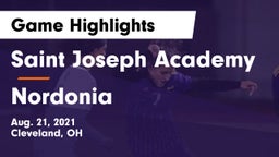 Saint Joseph Academy vs Nordonia  Game Highlights - Aug. 21, 2021