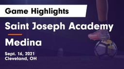 Saint Joseph Academy vs Medina  Game Highlights - Sept. 16, 2021
