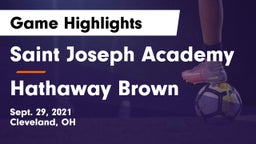 Saint Joseph Academy vs Hathaway Brown  Game Highlights - Sept. 29, 2021