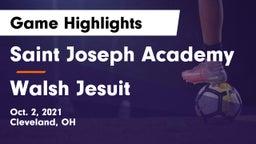 Saint Joseph Academy vs Walsh Jesuit Game Highlights - Oct. 2, 2021