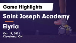 Saint Joseph Academy vs Elyria  Game Highlights - Oct. 19, 2021