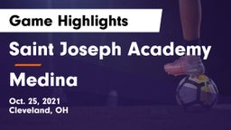 Saint Joseph Academy vs Medina  Game Highlights - Oct. 25, 2021