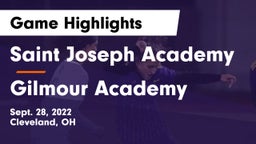 Saint Joseph Academy vs Gilmour Academy Game Highlights - Sept. 28, 2022