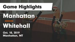 Manhattan  vs Whitehall  Game Highlights - Oct. 10, 2019