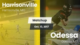 Matchup: Harrisonville High vs. Odessa  2017
