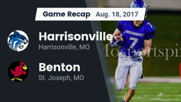 Recap: Harrisonville  vs. Benton  2017