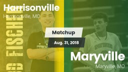 Matchup: Harrisonville High vs. Maryville  2018