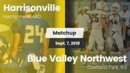 Matchup: Harrisonville High vs. Blue Valley Northwest  2018