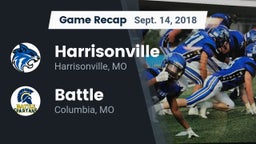 Recap: Harrisonville  vs. Battle  2018