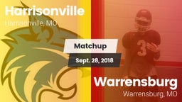 Matchup: Harrisonville High vs. Warrensburg  2018